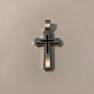 Men’s stainless steel cross